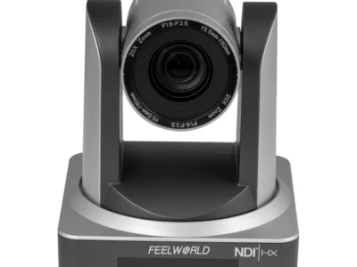 Feelworld NDI20X NDI PoE PTZ Camera with 20x Optical Zoom