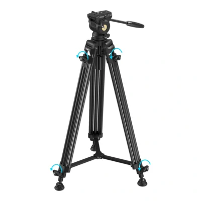 5440 AD14 Heavy-Duty Aluminum Alloy Tripod