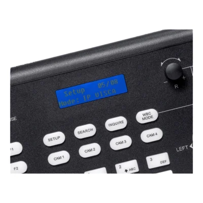 Feelworld KBC10 PTZ Camera Controller with Joystick and Keyboard Control LCD Display PoE Supported