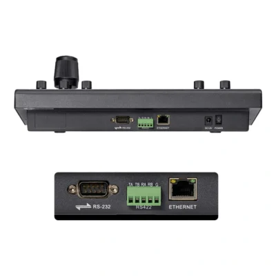 Feelworld KBC10 PTZ Camera Controller with Joystick and Keyboard Control LCD Display PoE Supported