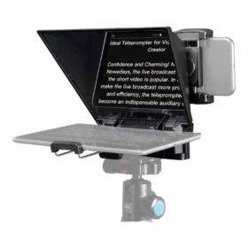 Feelworld TP2A Portable Teleprompter for Smartphone & DSLR