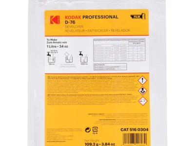 Kodak Professional D-76 Film Developer Powder To Make 1L