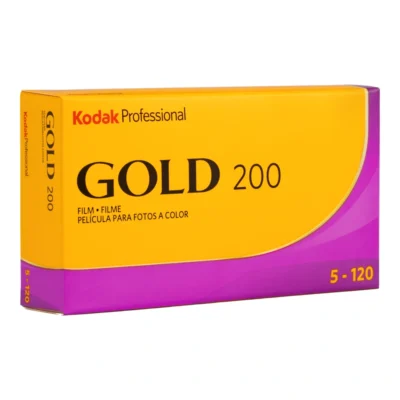 Kodak Professional Gold 200 120 Film 5-pack