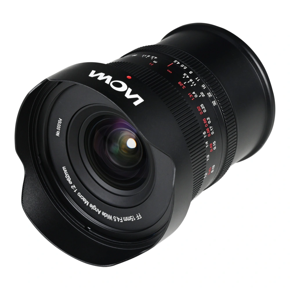 Laowa 15mm F/4.5 0.5x Wide Angle Macro Lens - L Mount