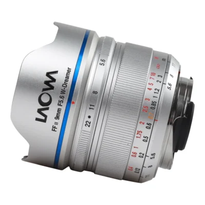 Laowa 9mm f/5.6 FF RL Lens - Leica M, Silver