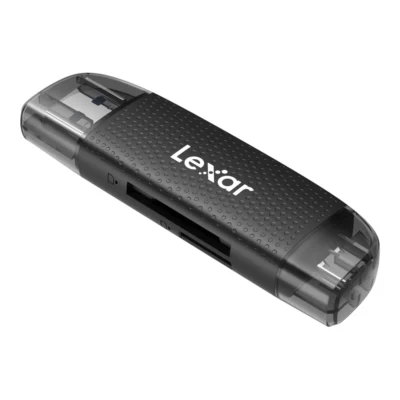 Lexar Cardreader Dual Slot USB-A/C (LRW310X) Supports microSD and SD cards (USB 3.1)
