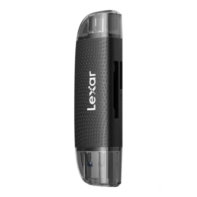 Lexar Cardreader Dual Slot USB-A/C (LRW310X) Supports microSD and SD cards (USB 3.1)