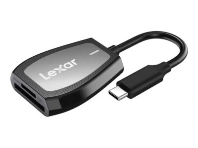 Lexar Cardreader SD & microSD (LRW470U) UHS-II Dual-Slot Reader (USB-C)