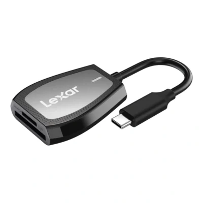 Lexar Cardreader SD & microSD (LRW470U) UHS-II Dual-Slot Reader (USB-C)