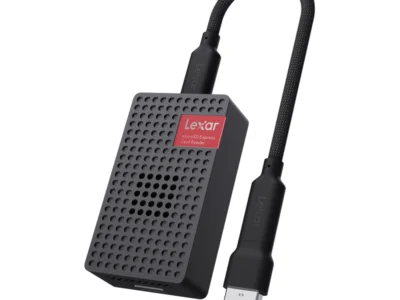 Lexar Cardreader microSDXC Express, compatib w./microSD UHS-I, R900MB/s w./built-in fan (USB3