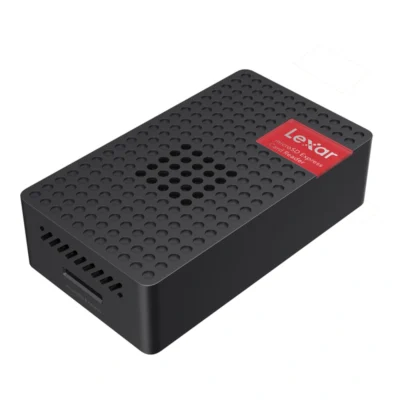 Lexar Cardreader microSDXC Express, compatib w./microSD UHS-I, R900MB/s w./built-in fan (USB3