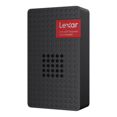 Lexar Cardreader microSDXC Express, compatib w./microSD UHS-I, R900MB/s w./built-in fan (USB3