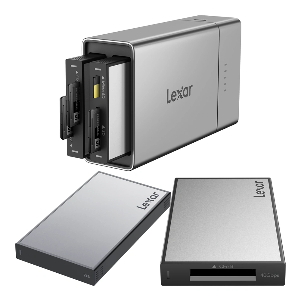 Lexar Professional Workflow Go with CFexpress 4.0 Type B reader and 2TB SSD
