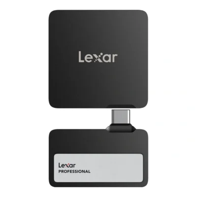 Lexar Professional Go SL400S SSD, USB3.2 Gen2 up to R1050/W1000 with Hub