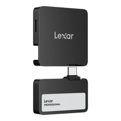 Lexar Professional Go SL400S SSD, USB3.2 Gen2 up to R1050/W1000 with Hub