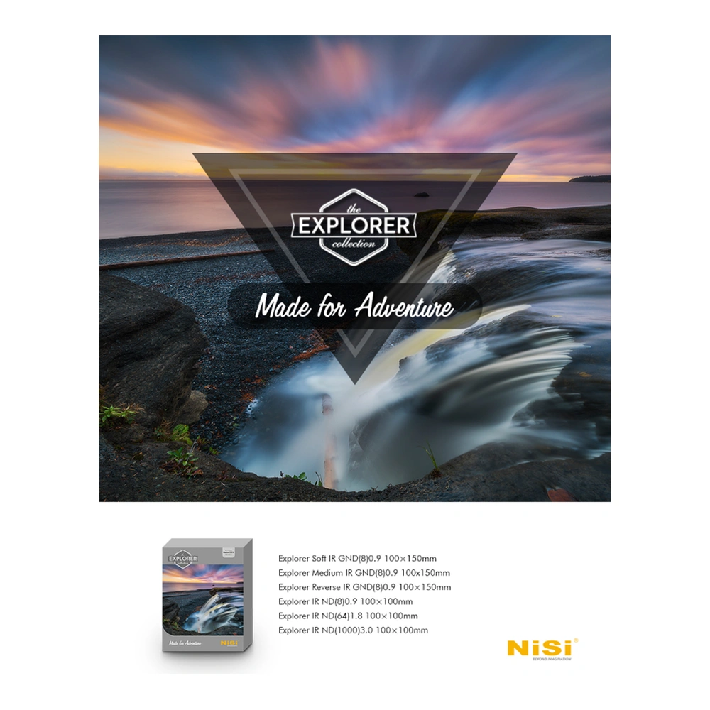 NiSi Square Filter Explorer IRND Series