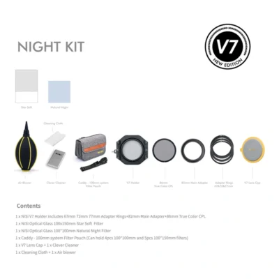NiSi Square Filter Night Kit 100mm System V7