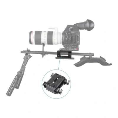 SmallRig 1798 Baseplate with Dual 15mm Rod Clamp