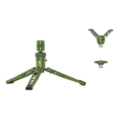 Sirui Table Tripod / Low Angle Monopod Feet & V-Shape Gun Pedal Version Green