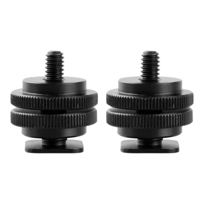 SmallRig 1631 Cold Shoe Adpt with 3/8" - 1/4" Thread