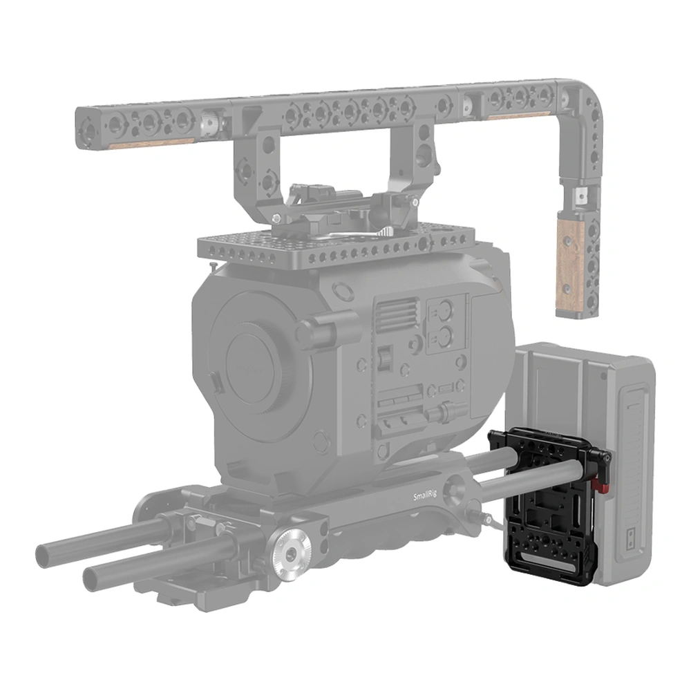 SmallRig 3016 Battery Plate V-Mount with Rod Clamp