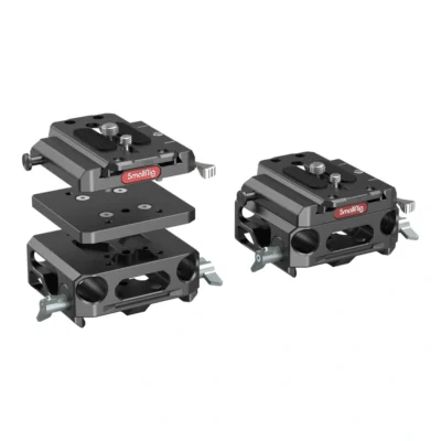 SmallRig 3067 Baseplate Lightweight with Dual 15mm Rod Clamp
