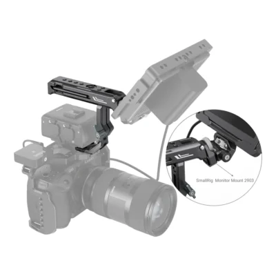 SmallRig 3082 Top Handle for Sony XLR K1M/K2M/K3M & Panasonic XLR1 Adapter