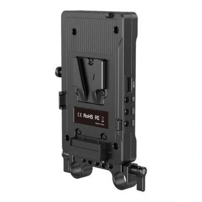 SmallRig 3203 Advanced V-Mount Battery Mount Plate with Dual 15mm Rod Clamp