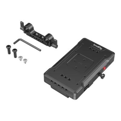 SmallRig 3203 Advanced V-Mount Battery Mount Plate with Dual 15mm Rod Clamp