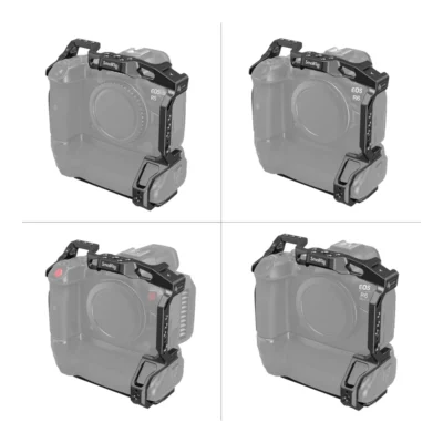 SmallRig 3464 Cage for Canon EOS R5 / R6 / R5C / R6 Mark II with BG-R10 Battery Grip
