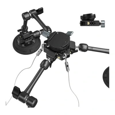 SmallRig 3565 All-in-One 4-Arm Suction Cup Camera Mount Kit for Vehicle Shooting SC-15K