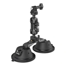 SmallRig 3566 bärbar dubbel sugpropp med kamerafäste SC-2K