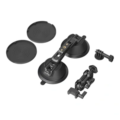 SmallRig 3566 Suction Cup Portable Dual with Camera Mount SC-2K