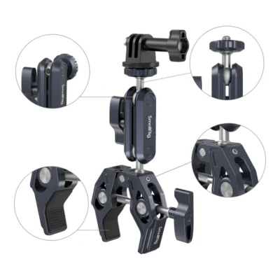 SmallRig 3757 Crab-Shaped Clamp with Ballhead Magic Arm