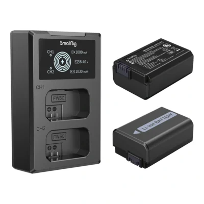 SmallRig 3818 NP-FW50 Battery & Charger Kit