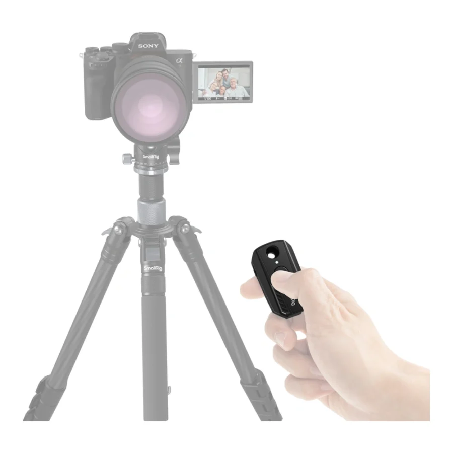 Small Rig Camera Remote Control SmallRig 3902 Trådlös Remote Control Till Sony / Canon / Nikon Kameras ...