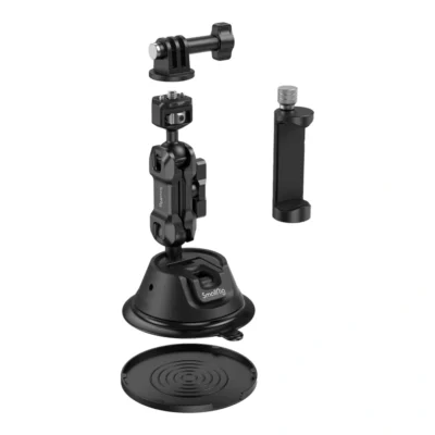SmallRig 4275 Portable Suction Cup Mount Support Kit for Action Cameras / Mobile Phones SC-1K