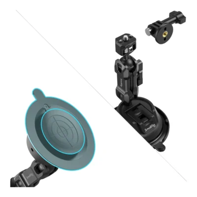 SmallRig 4275 Portable Suction Cup Mount Support Kit for Action Cameras / Mobile Phones SC-1K