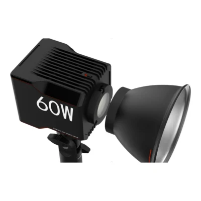 SmallRig 4376 LED Video Light COB RC 60B with Powerbank Clamp