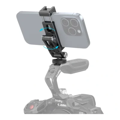 SmallRig 4382 Metal Phone Holder with Cold Shoe Mount