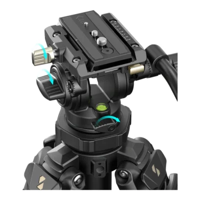 SmallRig 4420 Lightweight Video Carbon Fiber Tripod Kit AD-50 Pro