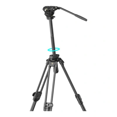 SmallRig 4420 Lightweight Video Carbon Fiber Tripod Kit AD-50 Pro