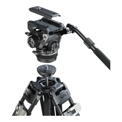 SmallRig 4463 Heavy-Duty Carbon Fiber Tripod Kit AD-120