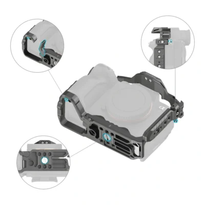 SmallRig 4481 HawkLock Quick Release Cage for Sony A 7R V / A 7 IV / A 7S III / A 1