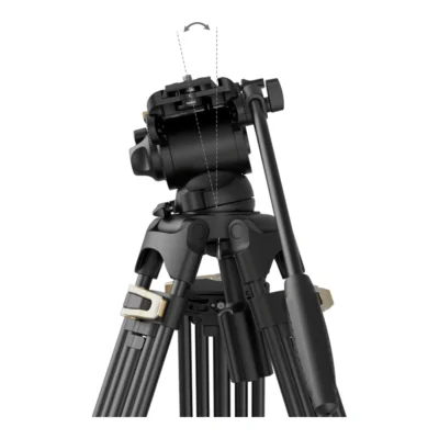 SmallRig 4686 Heavy-Duty Fluid Head Video Tripod Kit AD-01S