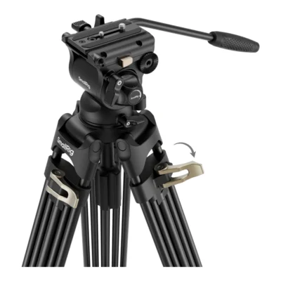 SmallRig 4686 Heavy-Duty Fluid Head Video Tripod Kit AD-01S