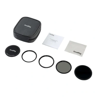 SmallRig 4726 5-in-1 Attachable Filter Kit VND 2-32 & CPL & 1/4 Effect Black Mist (67mm)
