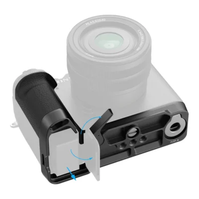 SmallRig 4797 L-Shape Mount Plate with Silicone Handle for Sony Alpha 7C II / Alpha 7CR