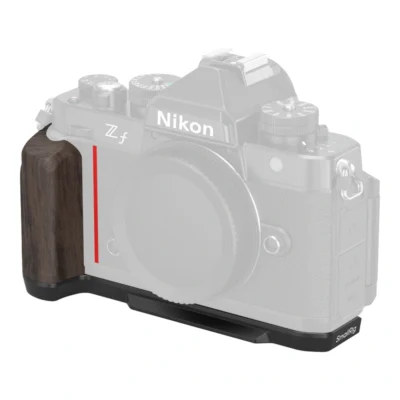 SmallRig 4801 L-Shape Mount Plate med Trähandtag Till Nikon Z f