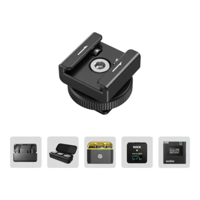 SmallRig 4822 Wireless Microphone Support with Cold Shoe Mount